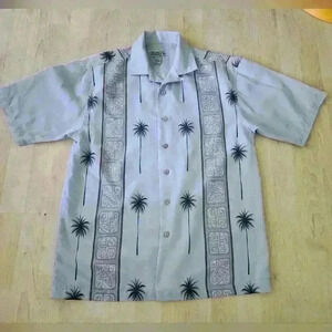 Island 2 Island Hawaiian shirt size M
